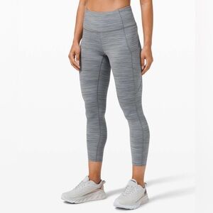Lululemon Fast and Free High-Rise Crop 23" *Non-Reflective